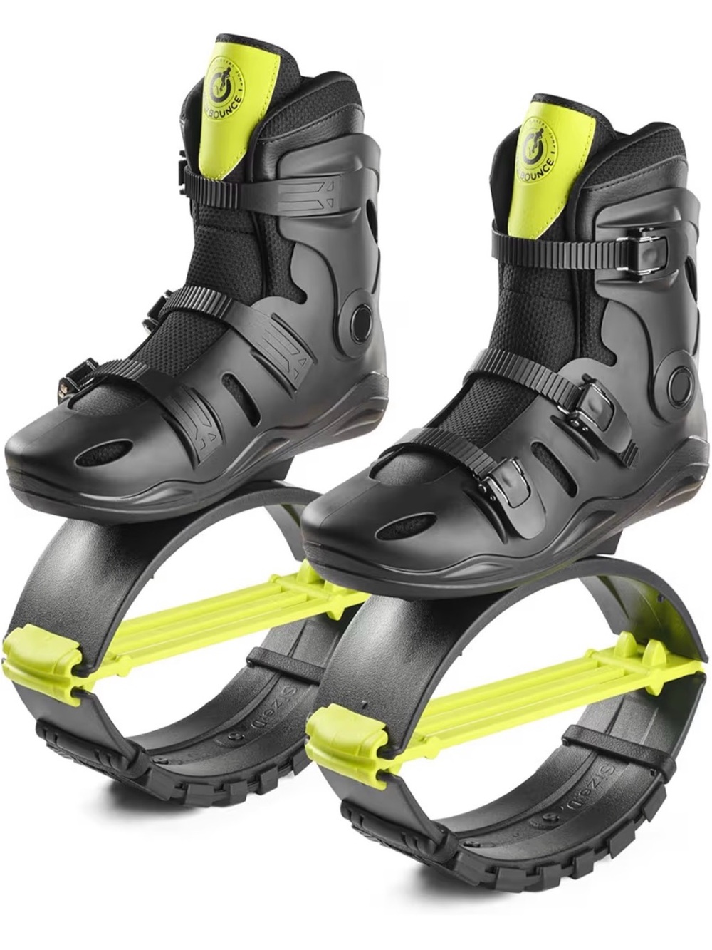 New bounce adult jumping kangaroo boots shoes size small brand new EU 36-37